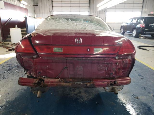 1HGCG22552A012799 - 2002 HONDA ACCORD EX RED photo 6