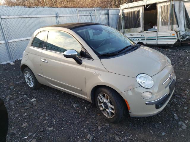 3C3CFFER4CT206150 - 2012 FIAT 500L LOUNGE TAN photo 4