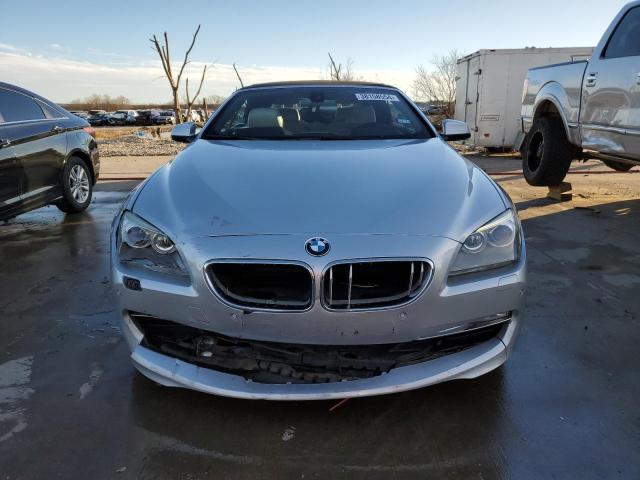 WBALZ3C54CDL72334 - 2012 BMW 650 I SILVER photo 5