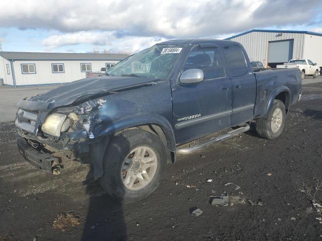 5TBBT44174S448435 - 2004 TOYOTA TUNDRA ACCESS CAB SR5 BLUE photo 1
