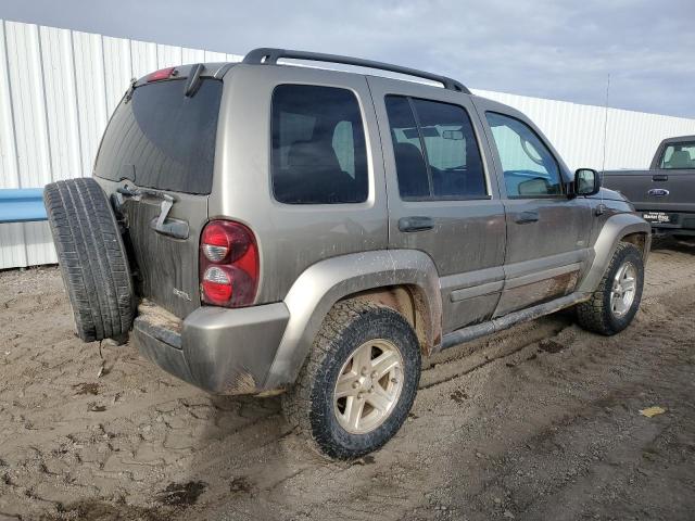 1J4GL48K37W566903 - 2007 JEEP LIBERTY SPORT TAN photo 3