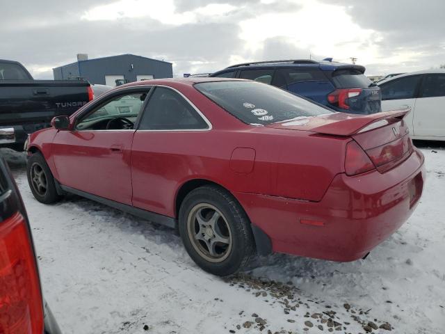 1HGCG22452A011305 - 2002 HONDA ACCORD LX RED photo 2