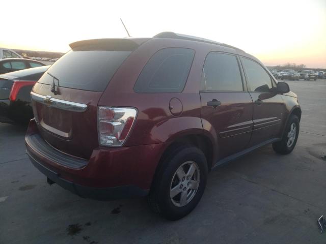 2CNDL23F486298782 - 2008 CHEVROLET EQUINOX LS BURGUNDY photo 3