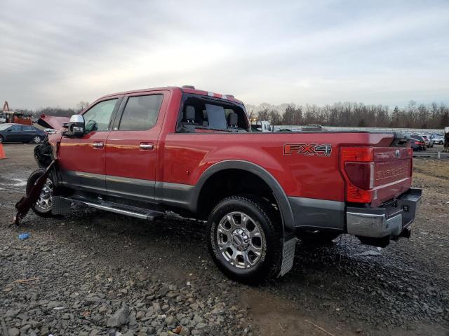 1FT7W2B69LEC15507 - 2020 FORD F250 SUPER DUTY BURGUNDY photo 2