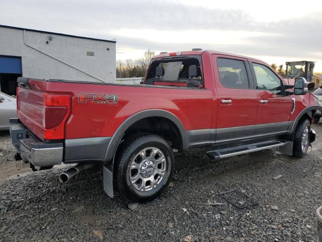 1FT7W2B69LEC15507 - 2020 FORD F250 SUPER DUTY BURGUNDY photo 3