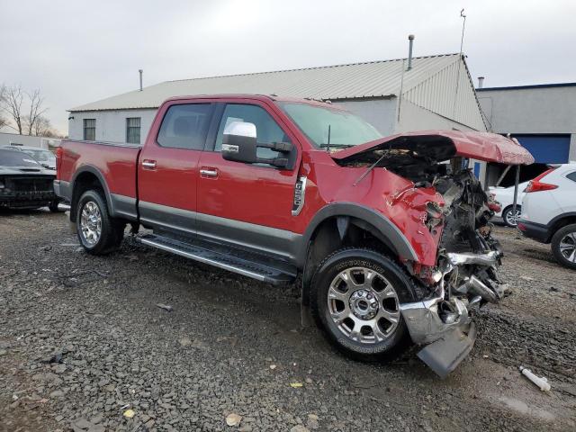 1FT7W2B69LEC15507 - 2020 FORD F250 SUPER DUTY BURGUNDY photo 4