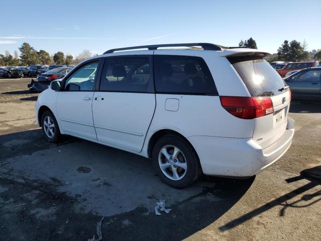 5TDZA23C54S066665 - 2004 TOYOTA SIENNA CE WHITE photo 2