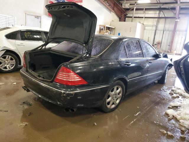 WDBNG83J56A475794 - 2006 MERCEDES-BENZ S 430 4MATIC BLACK photo 3