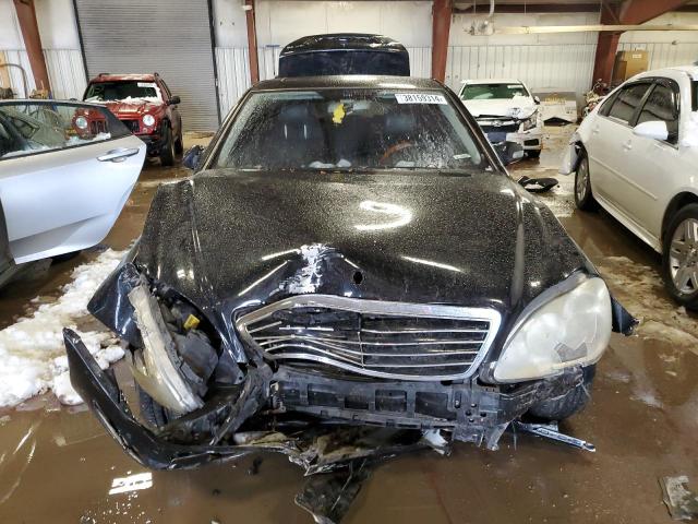 WDBNG83J56A475794 - 2006 MERCEDES-BENZ S 430 4MATIC BLACK photo 5