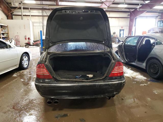 WDBNG83J56A475794 - 2006 MERCEDES-BENZ S 430 4MATIC BLACK photo 6