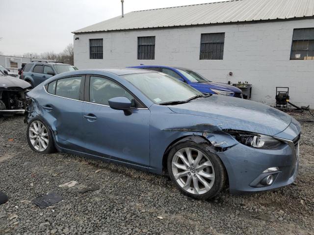 JM1BM1V36E1189566 - 2014 MAZDA 3 TOURING BLUE photo 4