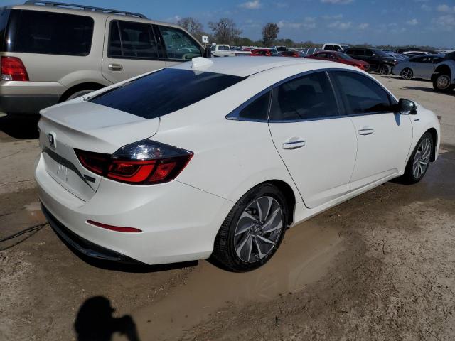 19XZE4F97KE007592 - 2019 HONDA INSIGHT TOURING WHITE photo 3