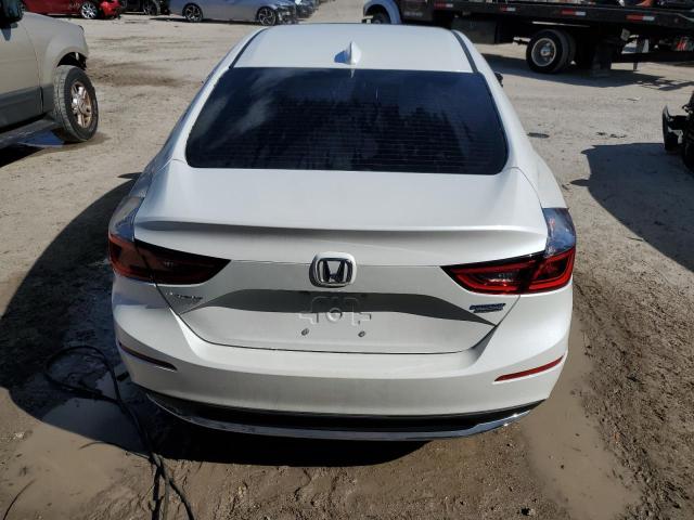 19XZE4F97KE007592 - 2019 HONDA INSIGHT TOURING WHITE photo 6