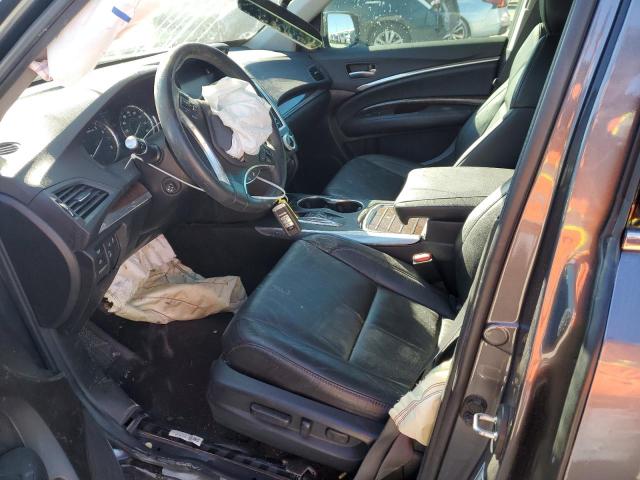 5FRYD3H56HB008575 - 2017 ACURA MDX TECHNOLOGY BLACK photo 7