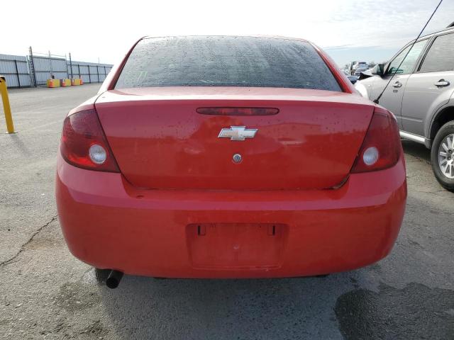 1G1AL55F777254904 - 2007 CHEVROLET COBALT LT RED photo 6