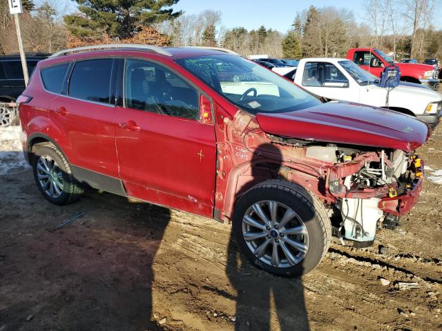 1FMCU9JD6HUB55370 - 2017 FORD ESCAPE TITANIUM RED photo 4