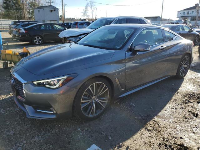 JN1EV7EK9JM343204 - 2018 INFINITI Q60 LUXE 300 CHARCOAL photo 1