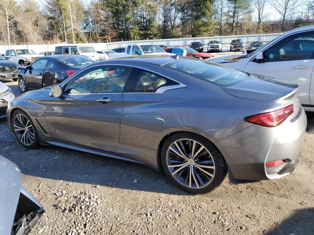 JN1EV7EK9JM343204 - 2018 INFINITI Q60 LUXE 300 CHARCOAL photo 2