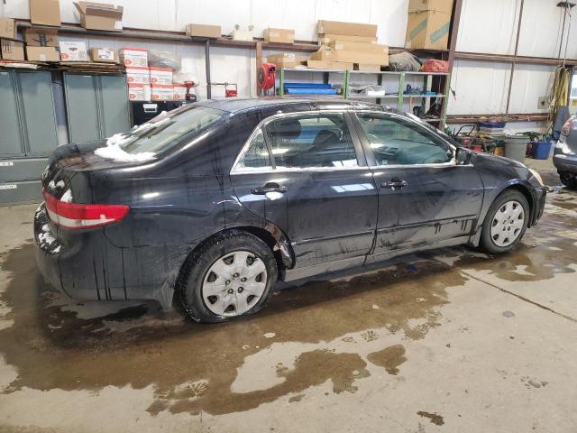 1HGCM66374A800981 - 2004 HONDA ACCORD LX BLACK photo 3