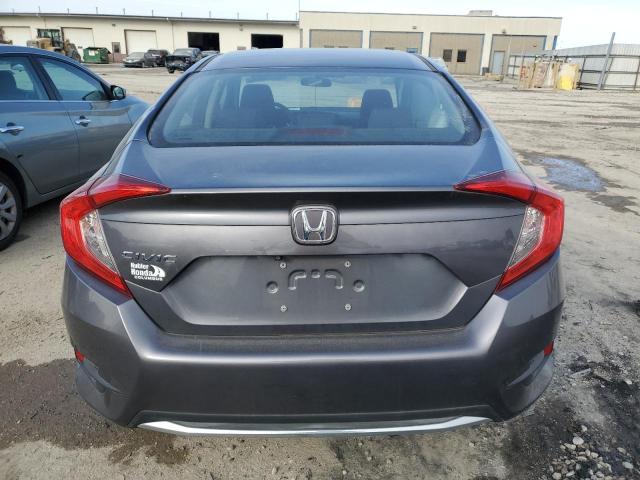 2HGFC2F65KH585408 - 2019 HONDA CIVIC LX GRAY photo 6