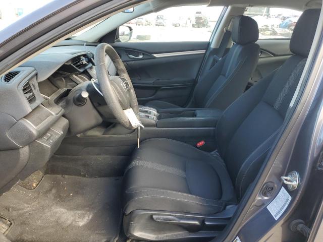 2HGFC2F65KH585408 - 2019 HONDA CIVIC LX GRAY photo 7