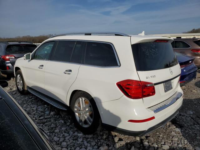 4JGDF7CE3EA292742 - 2014 MERCEDES-BENZ GL 450 4MATIC WHITE photo 2