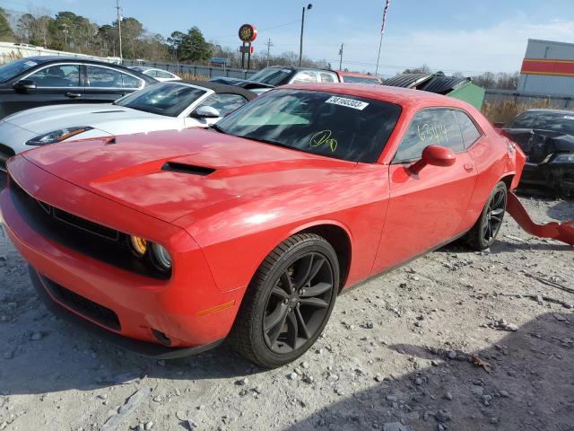 2C3CDZAG3JH171988 - 2018 DODGE CHALLENGER SXT RED photo 1