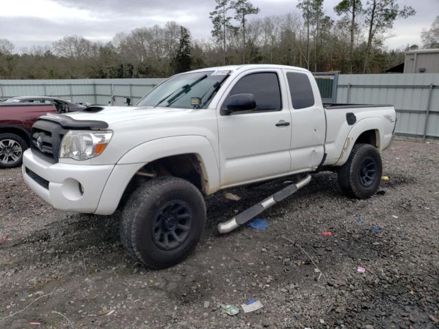 5TEUU4ENXAZ746183 - 2010 TOYOTA TACOMA ACCESS CAB WHITE photo 1