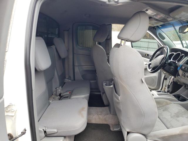 5TEUU4ENXAZ746183 - 2010 TOYOTA TACOMA ACCESS CAB WHITE photo 10