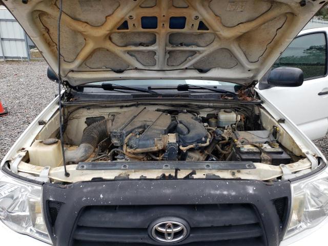 5TEUU4ENXAZ746183 - 2010 TOYOTA TACOMA ACCESS CAB WHITE photo 11