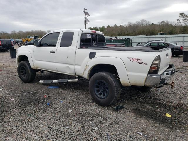 5TEUU4ENXAZ746183 - 2010 TOYOTA TACOMA ACCESS CAB WHITE photo 2