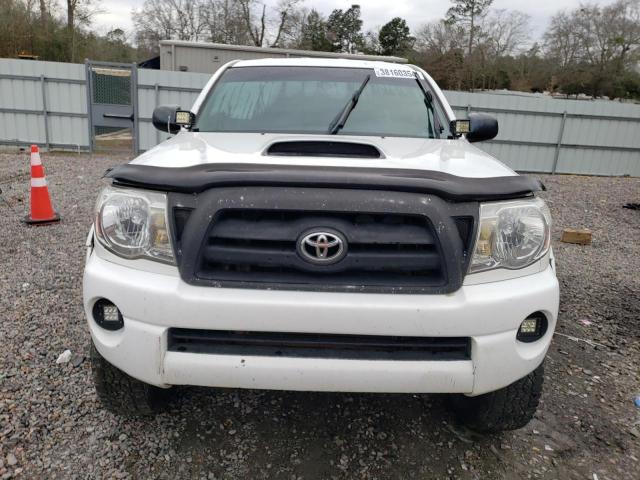 5TEUU4ENXAZ746183 - 2010 TOYOTA TACOMA ACCESS CAB WHITE photo 5