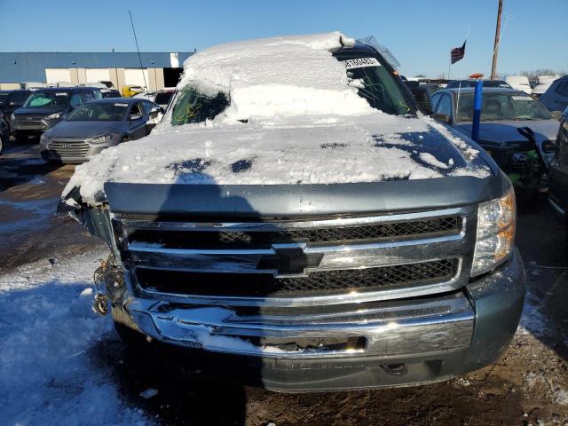 3GCEC23079G231118 - 2009 CHEVROLET 10/1500 C1500 LT BLUE photo 5