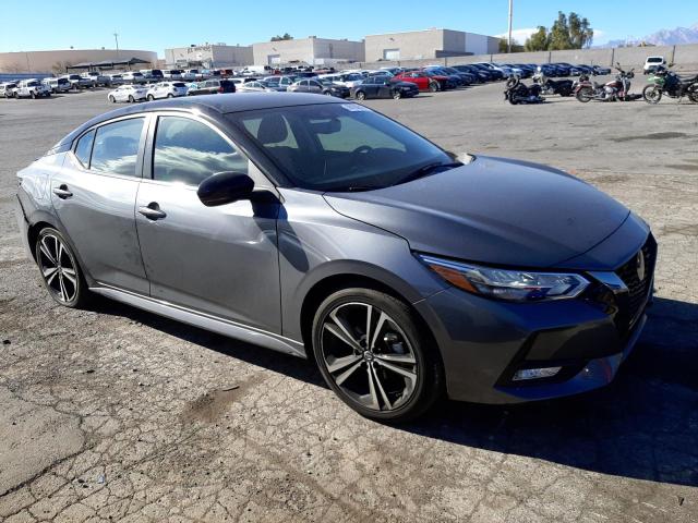 3N1AB8DVXNY315049 - 2022 NISSAN SENTRA SR GRAY photo 4