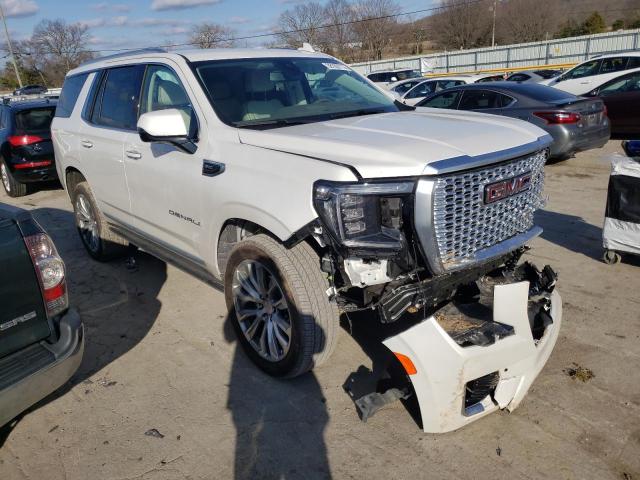 1GKS2DKL2NR357138 - 2022 GMC YUKON DENALI WHITE photo 4