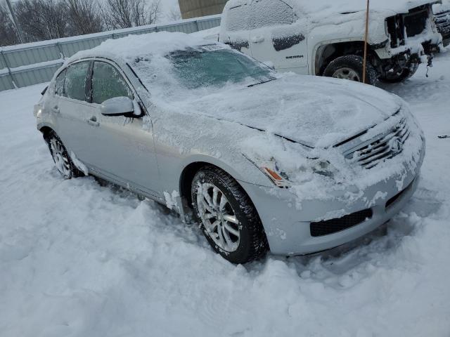 JNKBV61F48M265474 - 2008 INFINITI G35 SILVER photo 4