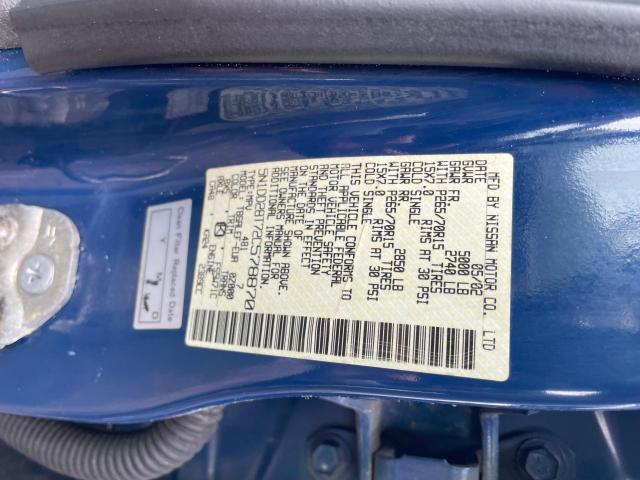 5N1DD28T72C578870 - 2002 NISSAN XTERRA XE BLUE photo 10