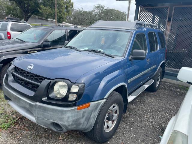 5N1DD28T72C578870 - 2002 NISSAN XTERRA XE BLUE photo 2