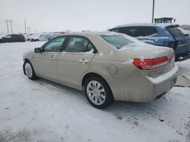 3LNHL2JC8AR631932 - 2010 LINCOLN MKZ BEIGE photo 2