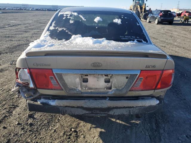 KNAGD128945345237 - 2004 KIA OPTIMA LX SILVER photo 6