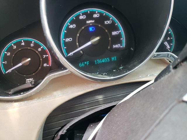 1G1ZE5E78AF220991 - 2010 CHEVROLET MALIBU LTZ მუქწითელი ფოტო 9