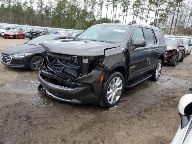 1GNSKTKLXMR116830 - 2021 CHEVROLET TAHOE K1500 HIGH COUNTRY BROWN photo 1