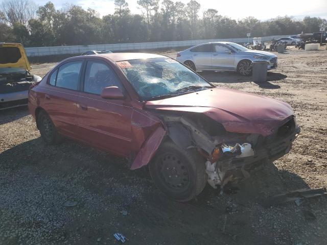 KMHDN46D26U228972 - 2006 HYUNDAI ELANTRA GLS RED photo 4