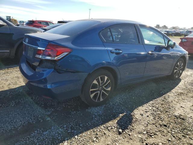 19XFB2F88EE211720 - 2014 HONDA CIVIC EX BLUE photo 3