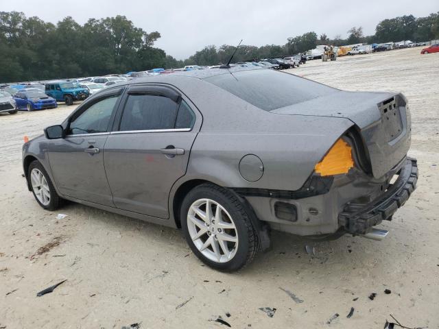 3FAHP0JG4CR428786 - 2012 FORD FUSION SEL GRAY photo 2