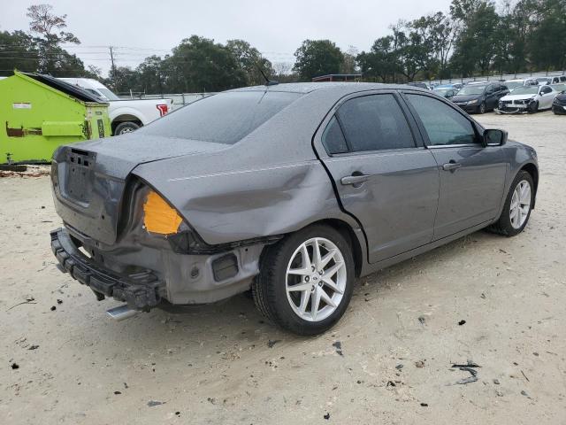 3FAHP0JG4CR428786 - 2012 FORD FUSION SEL GRAY photo 3