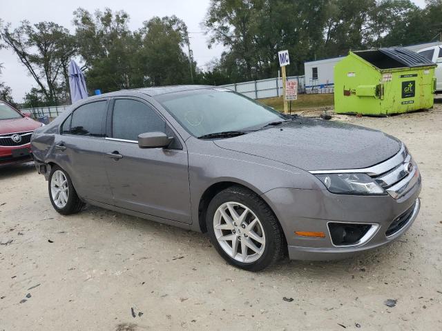 3FAHP0JG4CR428786 - 2012 FORD FUSION SEL GRAY photo 4