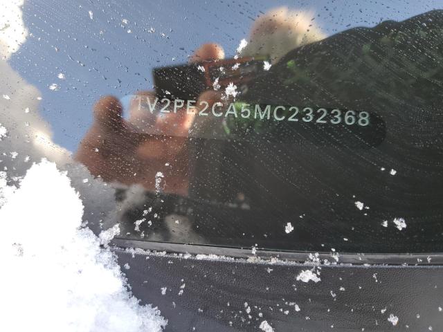 1V2PE2CA5MC232368 - 2021 VOLKSWAGEN ATLAS CROS SE Синий фото 12