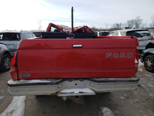 1FTHF26H6SLB47502 - 1995 FORD F250 RED photo 6