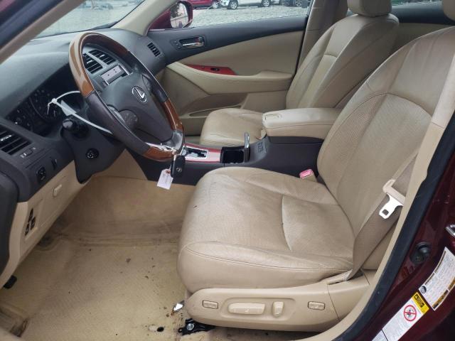 JTHBJ46G872013688 - 2007 LEXUS ES 350 BURGUNDY photo 7